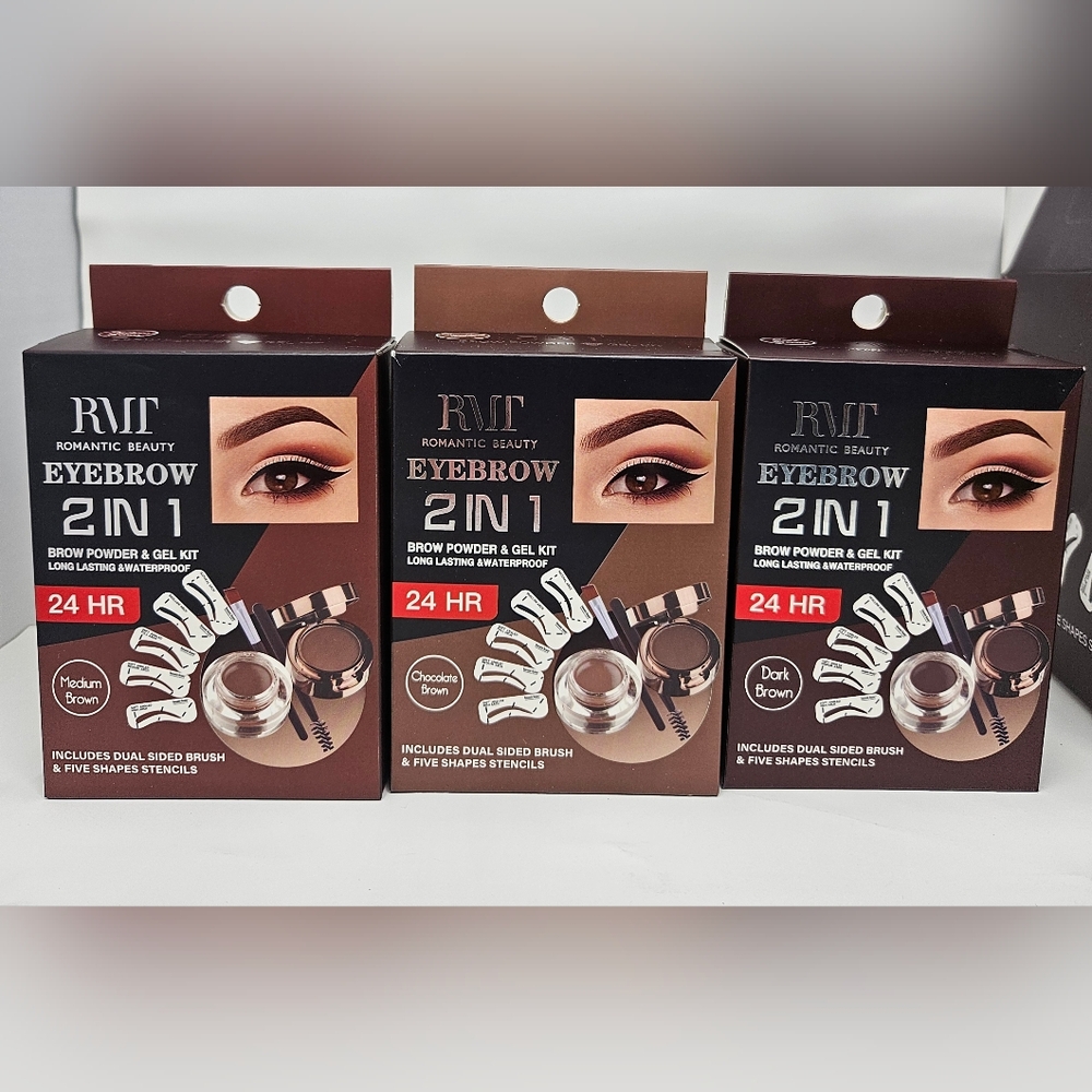 Romantic Beauty Brow powder and gel kit